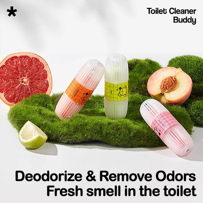 Air Freshener & Odor Purifying Hanging Deodorizer for Auto-Flush Toilets